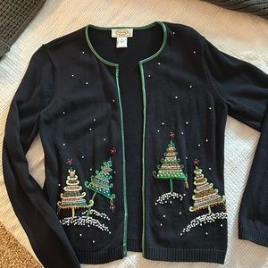 Talbots petites Not Ugly Christmas Sweater!